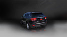 Corsa Performance 14980BLK 2.5in. Cat-Back Dual Rear Exit with Single 4.5in. Black PVD Pro-Series Tips - Truck Part Superstore