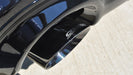 Corsa Performance 14980BLK 2.5in. Cat-Back Dual Rear Exit with Single 4.5in. Black PVD Pro-Series Tips - Truck Part Superstore