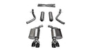 Corsa Performance 14985BLK 2.5 Inch Cat-Back Xtreme Dual Rear Exit Exhaust 3.5 Inch Black Tips 15-16 Dodge Challenger R/T 5.7L V8 Stainless Steel Corsa Performance - Truck Part Superstore