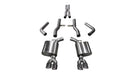 Corsa Performance 14989 2.75 Inch Cat-Back Xtreme Dual Rear Exit Exhaust 3.5 Inch Polished Tips 15-Present Dodge Challenger SRT 392/R/T Scat Pack/SRT Hellcat 6.2L/6.4L V8 Stainless Steel Corsa Performance - Truck Part Superstore