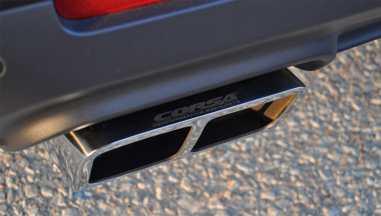 Corsa Performance 14994 2.75 Inch Cat-Back Xtreme Dual Rear Exit Exhaust GTX2 Polished Tips 15-Present Dodge Challenger SRT 392/R/T Scat Pack/SRT Hellcat 6.2L/6.4L V8 Stainless Steel Corsa Performance - Truck Part Superstore