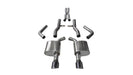 Corsa Performance 14996BLK 2.75 Inch Cat-Back Xtreme Dual Rear Exit Exhaust 4.5 Inch Black Tips 15-Present Dodge Charger SRT 392/R/T Scat Pack/SRT Hellcat 6.2L/6.4L V8 Stainless Steel Corsa Performance - Truck Part Superstore