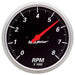 AutoMeter 1499 GAUGE; TACHOMETER; 5in.; 8K RPM; IN-DASH; DESIGNER BLACK - Truck Part Superstore