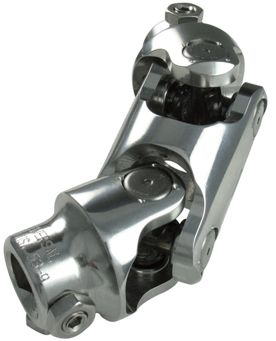 Borgeson 143418 Steering U-Joint; Double; Polished Stainless; 3/4-36 X 5/8-36 - Truck Part Superstore