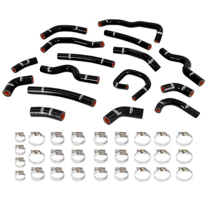 Mishimoto MMHOSE-LCR-99HHBK Silicone Ancillary & Heater Hose Kit, fits Toyota Land Cruiser 4.7L 1998-2002 - Truck Part Superstore