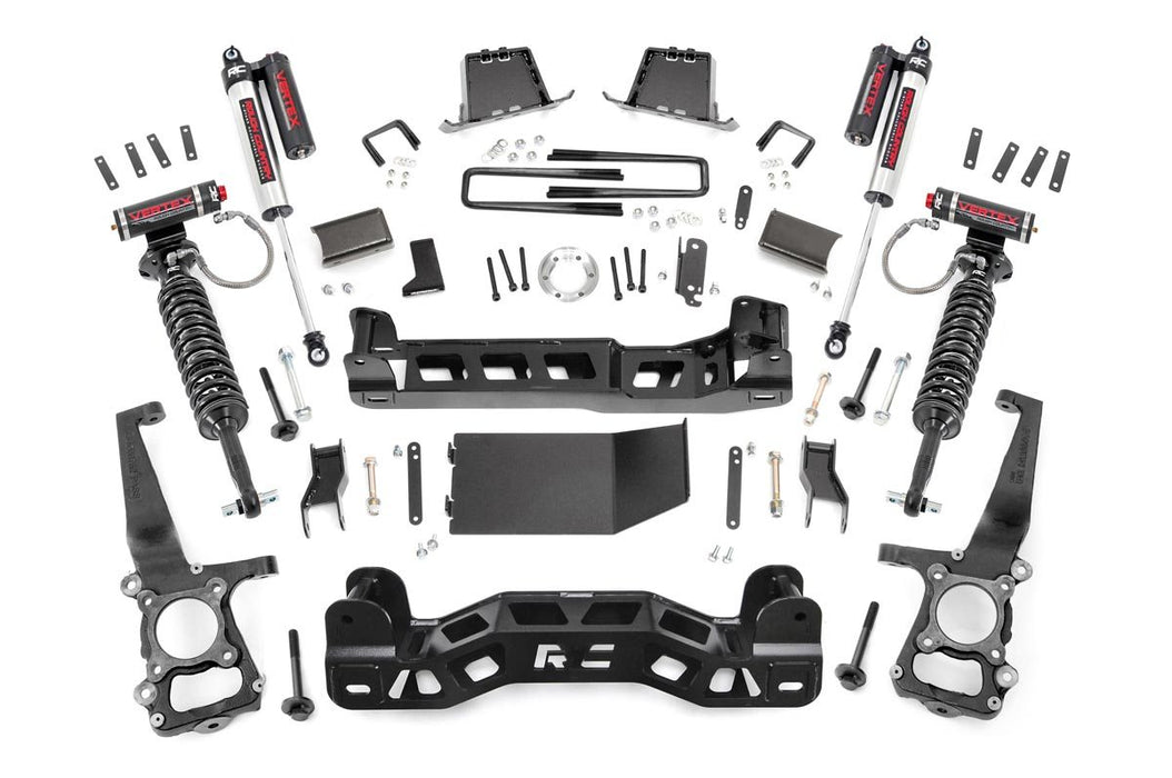 Rough Country 57550 6 Inch Suspension Lift Kit Vertex 14 F-150 4WD Rough Country - Truck Part Superstore