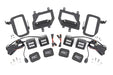 Rough Country 70832 Ford LED Fog Light Kit Black Series w/ Spot Beam 15-19 F-150 Rough Country - Truck Part Superstore
