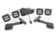 Rough Country 70851 Subaru 2-inch LED Lower Windshield Ditch Kit (15-19 Outback Black Series Spot Pattern) Rough Country - Truck Part Superstore