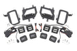 Rough Country 70833 Ford LED Fog Light Kit Black Series w/ Flood Beam 15-19 F-150 Rough Country - Truck Part Superstore