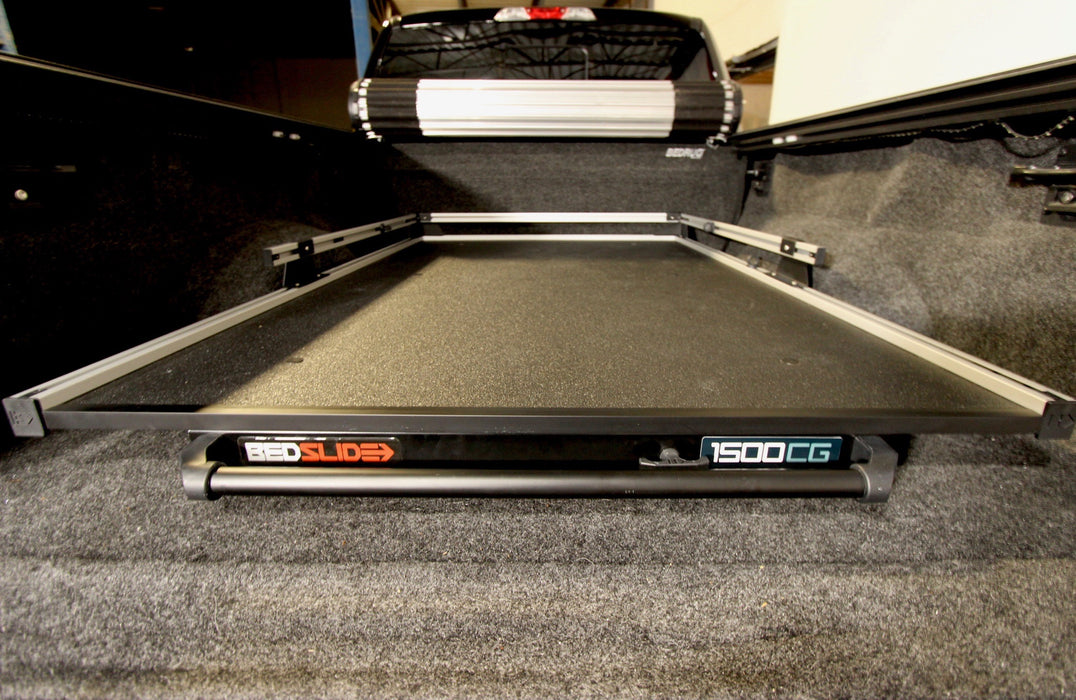 BedSlide 15-7548-CG BedSLIDE 6 5 FT Short Bed Chevy/Dodge/Ford/Nissan/Toyota 75 PercentExt 1500lbs Contractor75X48 Inch - Truck Part Superstore