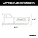 ARIES 1500100 ARIES 1500100 Black Aluminum Jeep Wrangler TJ Tube Half Doors - Truck Part Superstore