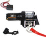 Bulldog Winch 15002 2,000 LB ATV Winch 40 Ft Synthetic Rope W/Mini Rocker Switch Mounting Channel Roller Fairlead Bulldog Winch - Truck Part Superstore