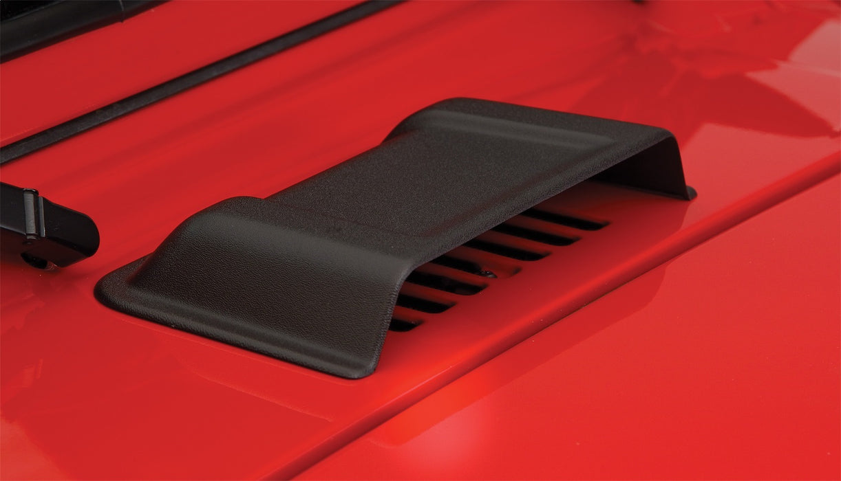 Bushwacker 15002 TrailArmor™ Air Intake Scoop; OE Matte Black; Textured TPO Plastic; - Truck Part Superstore