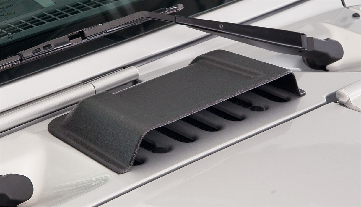 Bushwacker 15002 TrailArmor™ Air Intake Scoop; OE Matte Black; Textured TPO Plastic; - Truck Part Superstore