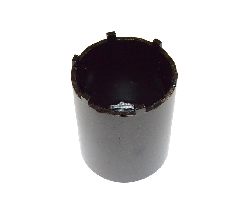 Mile Marker 15006-01 Spindle Nut Socket 1/2 Inc Socket Drive Steel Black 6-Prong Mile Marker - Truck Part Superstore