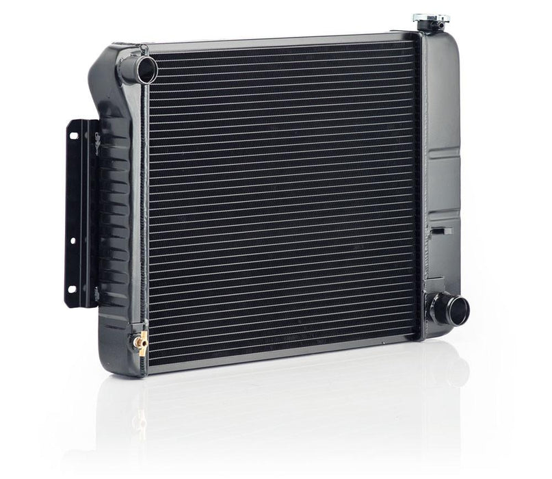 Be Cool 15009 Crossflow Radiator 67-69 SB Camaro 15009 Correct for Z/28 Manual Be Cool OE Series Black Finish Crossflow Be Cool Radiator - Truck Part Superstore