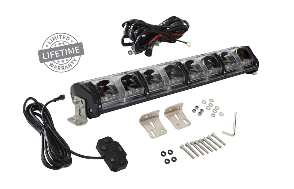 Overland Vehicle Systems 15010201 20 Inch LED Light Bar With Variable Beam DRL, RGB Back Light 6 Brightness EKO Overland Vehicle Systems - Truck Part Superstore