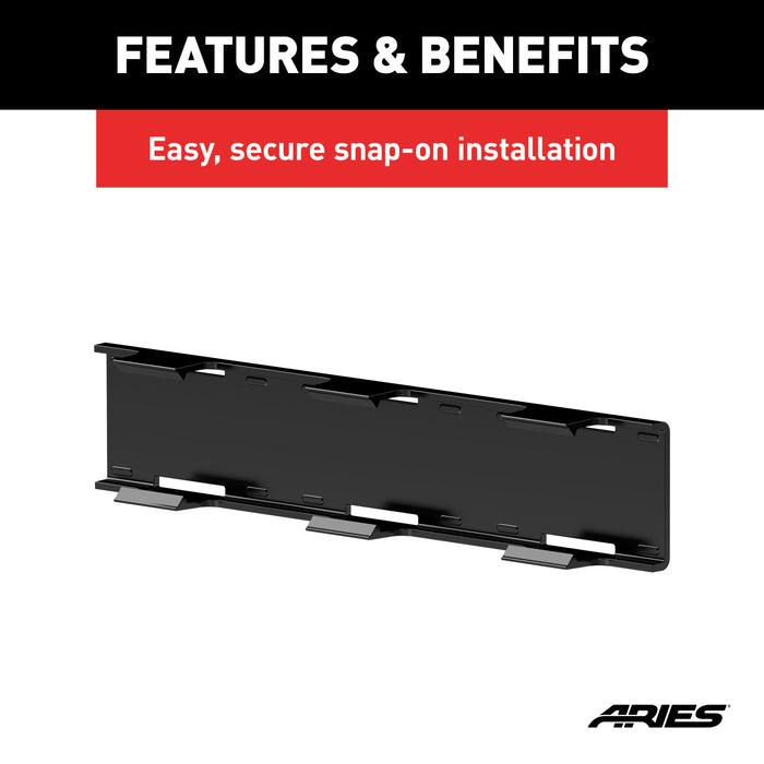 ARIES 1501263 ARIES 1501263 20-Inch LED Light Bar Covers; 2 Pieces - Truck Part Superstore