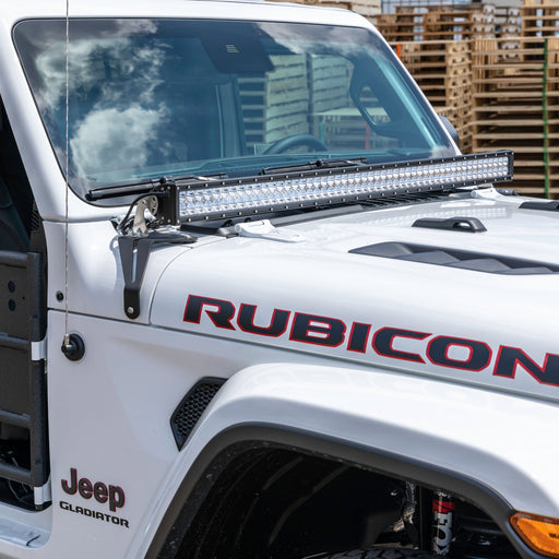 ARIES 1501306 Jeep Wrangler JL; Gladiator Windshield Light Bar and Brackets - Truck Part Superstore