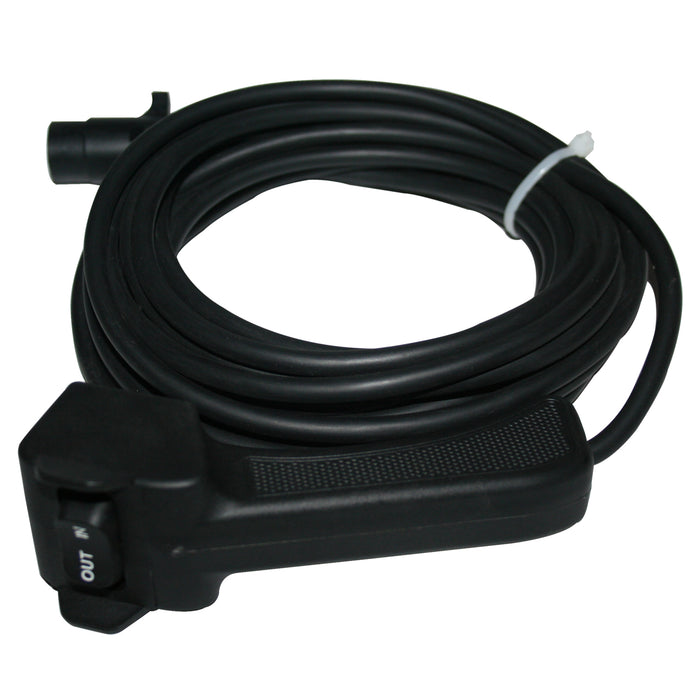 Bulldog Winch 15017 3,400 LB Trailer/Utility Winch 45 Ft Wire Rope Hawse Fairlead Mount Plate Bulldog Winch - Truck Part Superstore