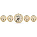 AutoMeter 1501 GAUGE KIT; 5 PC.; 3 1/8in./2 1/16in.; MECH. SPEEDOMETER; GOLDEN OLDIES - Truck Part Superstore