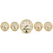 AutoMeter 1502 GAUGE KIT; 5 PC.; 3 1/8in./2 1/16in.; ELEC. SPEEDOMETER; GOLDEN OLDIES - Truck Part Superstore