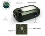 Overland Vehicle Systems 15049901 Solar Camping Light Pods & Speaker Universal Wild Land Overland Vehicle Systems - Truck Part Superstore