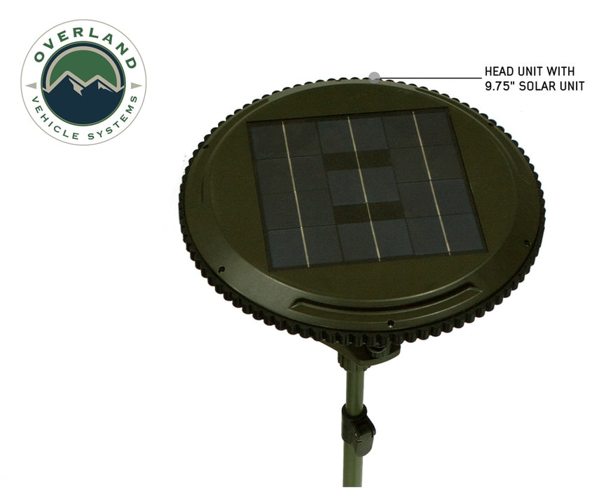 Overland Vehicle Systems 15049901 Solar Camping Light Pods & Speaker Universal Wild Land Overland Vehicle Systems - Truck Part Superstore