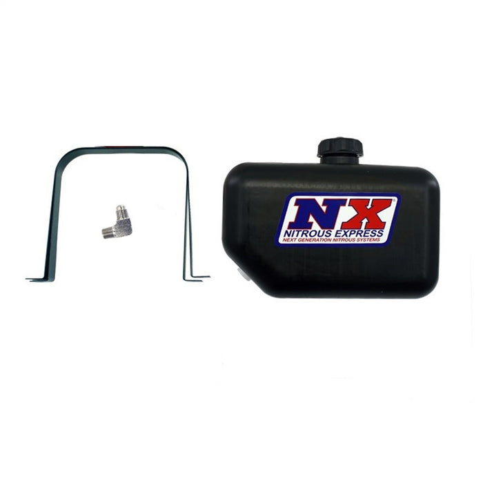 Nitrous Express 15050 Water Methanol; 2.5 Gal (9.3L) Reservoir w/fittings/brackets (13Lx9.5Hx7.5w) - Truck Part Superstore