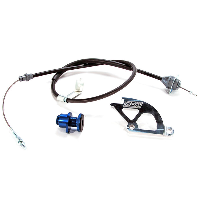 BBK Performance Parts 15055 1979-1995 MUSTANG HD ADJ CLUTCH CABLE QUADRANT & FW ADJUSTER. - Truck Part Superstore