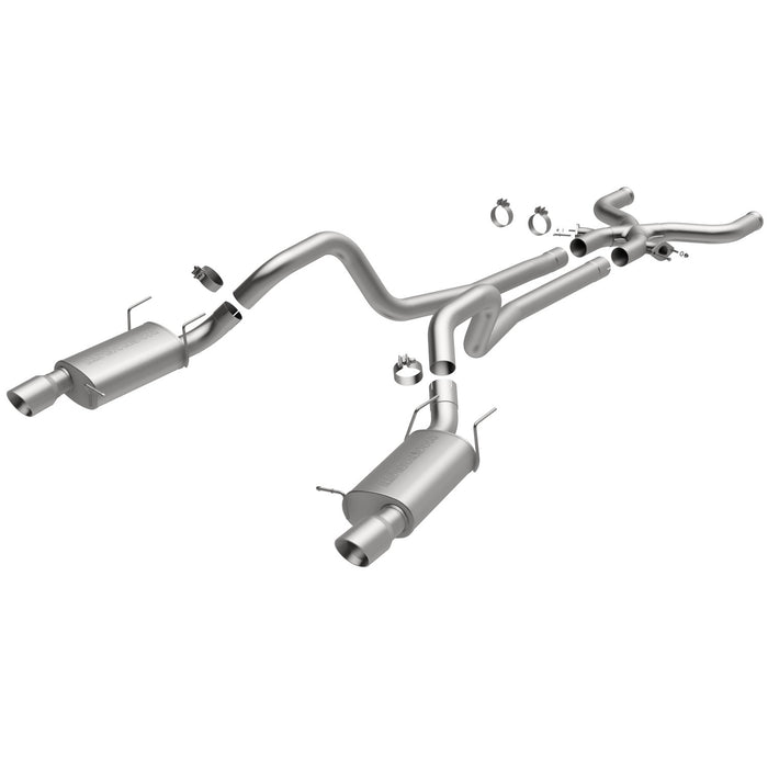 MagnaFlow Exhaust Products 15056 Street Series Stainless Cat-Back System - Truck Part Superstore