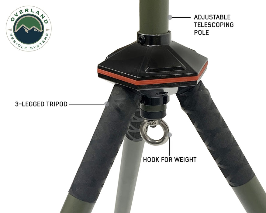 Overland Vehicle Systems 15059901 Wild Land Camping Gear Encounter Light With 3 Removeable Pods Overland Vehicle Systems - Truck Part Superstore