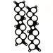 BBK Performance Parts 15062 1986-1993 FORD GT-40/COBRA INTAKE MANIFOLD UPPER LOWER GASKET KIT (Pair) - Truck Part Superstore