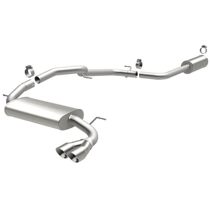 MagnaFlow Exhaust Products 15072 Street Series Stainless Cat-Back System - Truck Part Superstore