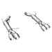 MagnaFlow Exhaust Products 15076 Competition Series Stainless Axle-Back System - Truck Part Superstore