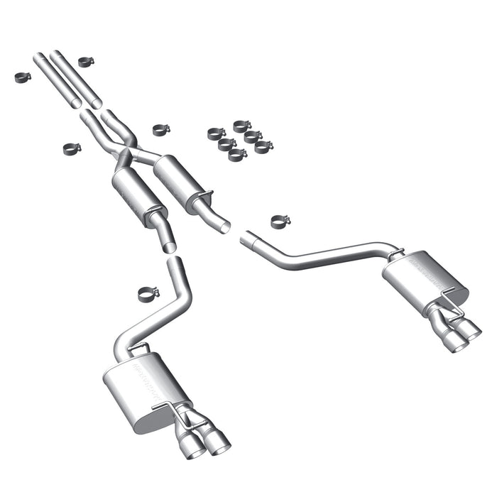 MagnaFlow Exhaust Products 15083 Street Series Stainless Cat-Back System - Truck Part Superstore