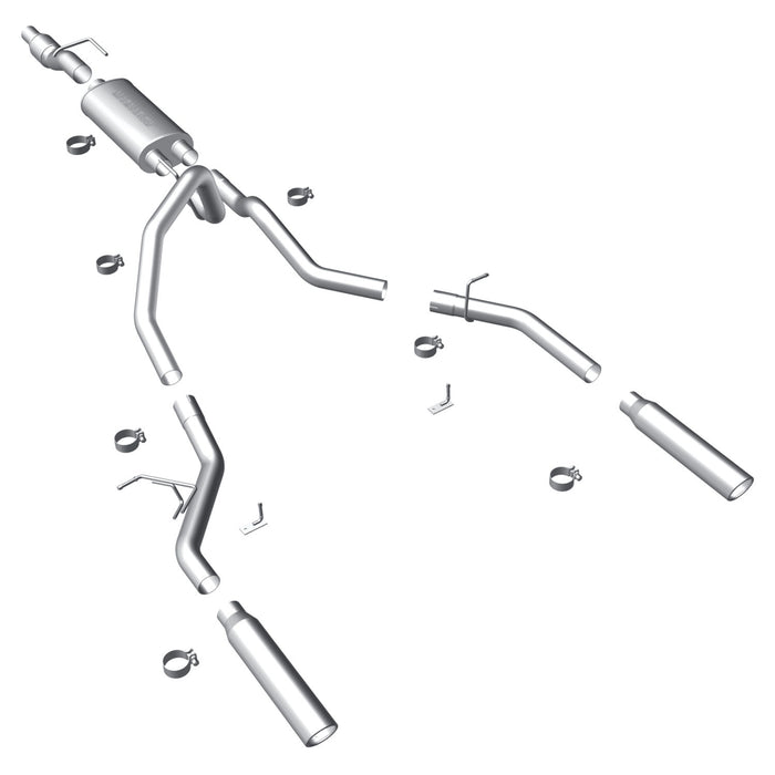 MagnaFlow Exhaust Products 15087 Street Series Stainless Cat-Back System - Truck Part Superstore