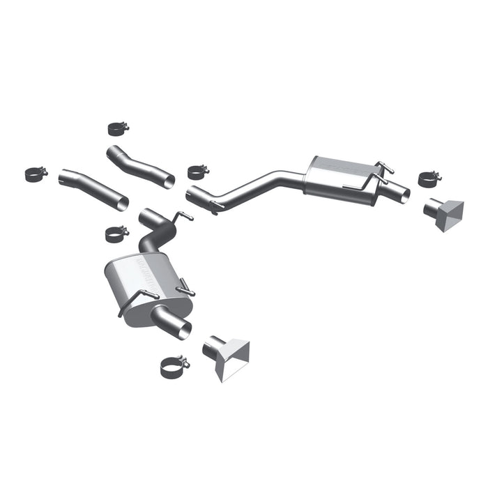 MagnaFlow Exhaust Products 15096 Street Series Stainless Axle-Back System - Truck Part Superstore