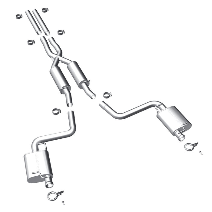 MagnaFlow Exhaust Products 15099 Street Series Stainless Cat-Back System - Truck Part Superstore