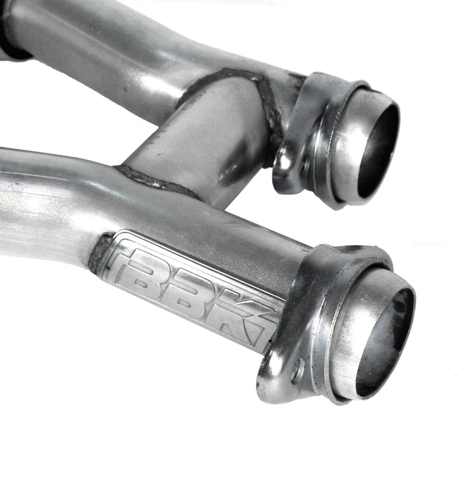 BBK Performance Parts 1509 1979-1993 MUSTANG 5.0 2.5 SHORT MID H PIPE W/CONVERTERS - Truck Part Superstore