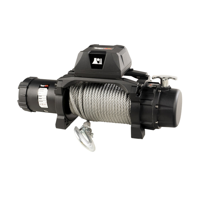 Rugged Ridge 15100.07 Trekker C10 Winch; Cable; 10000 lbs.; Waterproof; - Truck Part Superstore