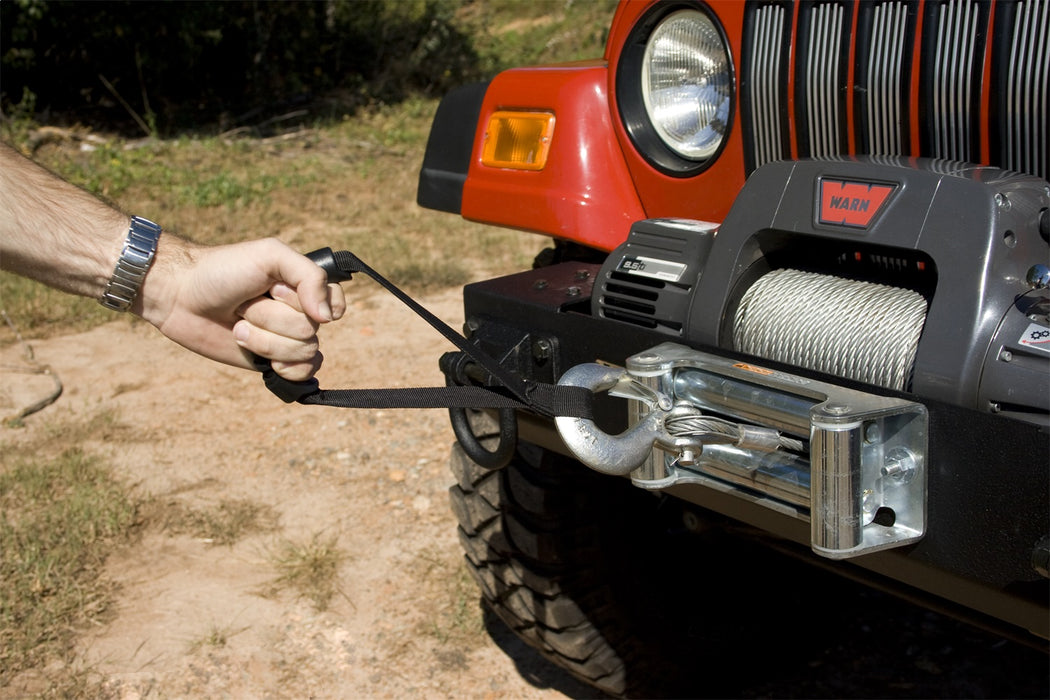 Rugged Ridge 15102.01 Winch Grab Handle Strap; Ultimate; Black; - Truck Part Superstore