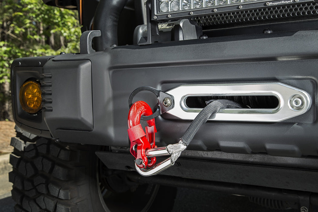 Rugged Ridge 15102.04 Winch Hook Holder; - Truck Part Superstore