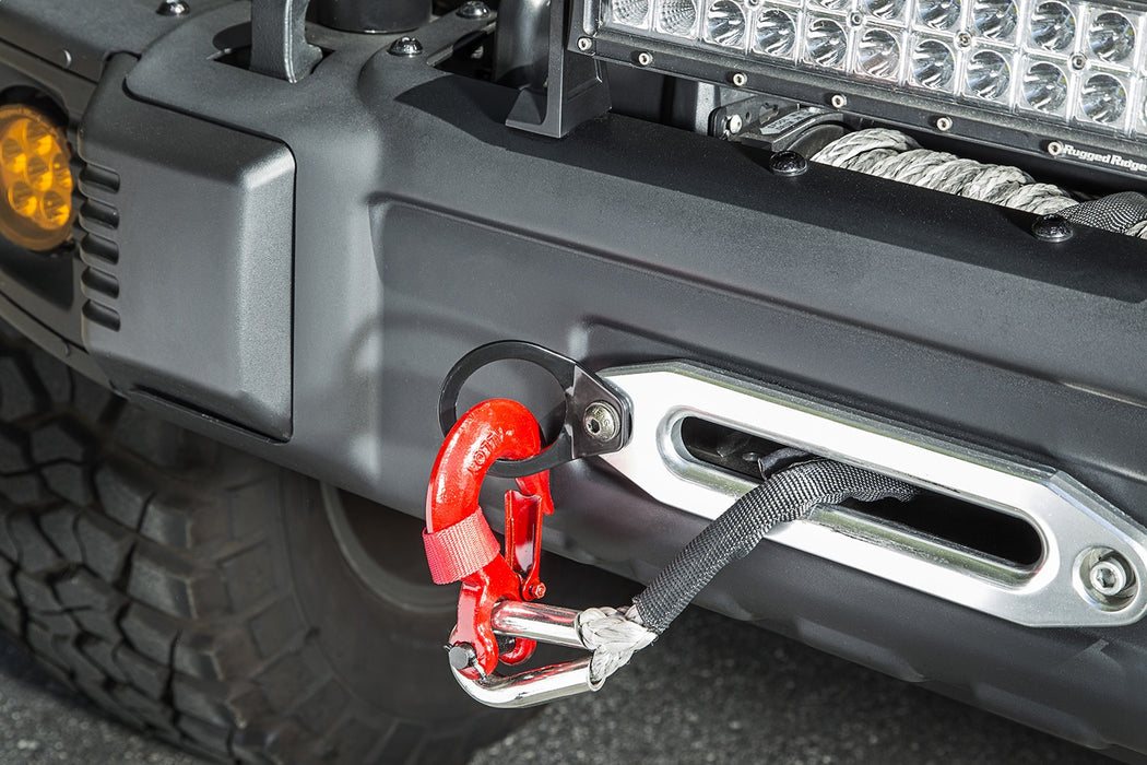 Rugged Ridge 15102.04 Winch Hook Holder; - Truck Part Superstore