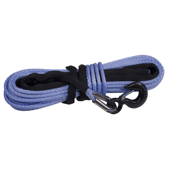 Rugged Ridge 15102.10 Winch Rope; 11/32 in. X 100 ft.; Synthetic; Breaking Force 16550 lbs.; - Truck Part Superstore