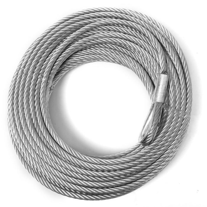 Rugged Ridge 15103.51 UTV Winch Cable; 3/16 Inch x 50 Feet; Steel; - Truck Part Superstore