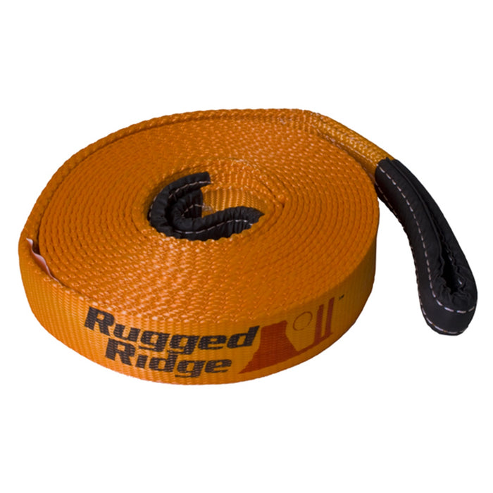 Rugged Ridge 15104.03 Recovery Strap; 4 in. x 30 ft.; 40000 lb.; - Truck Part Superstore
