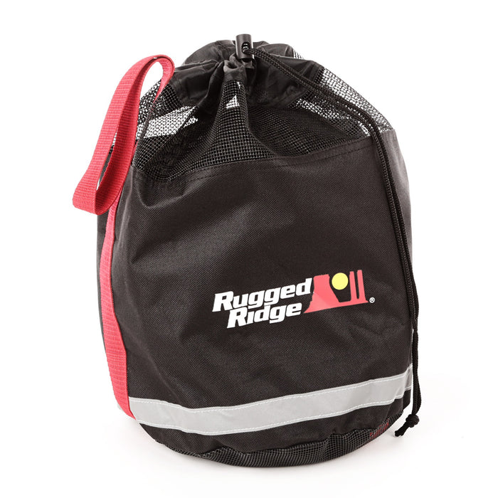 Rugged Ridge 15104.30 Kinetic Recovery Rope; w/Cinch Storage Bag; - Truck Part Superstore
