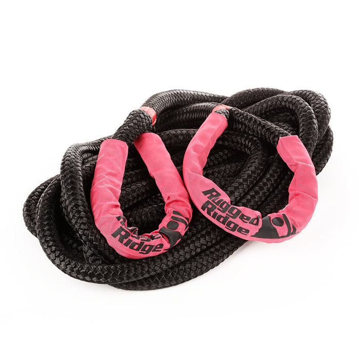 Rugged Ridge 15104.30 Kinetic Recovery Rope; w/Cinch Storage Bag; - Truck Part Superstore