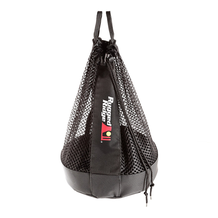 Rugged Ridge 15104.39 Recovery Bag; Premium Mesh; Black; - Truck Part Superstore